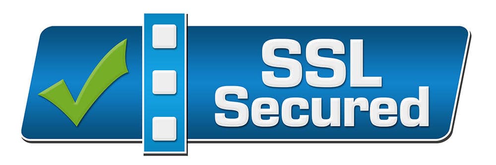 SSL secured certificate