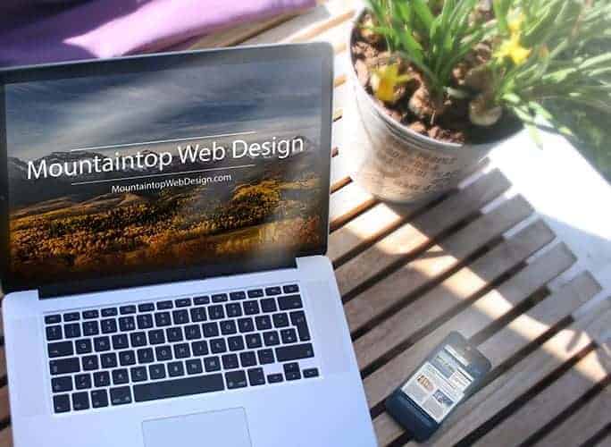 mountaintop mobile/desktop website