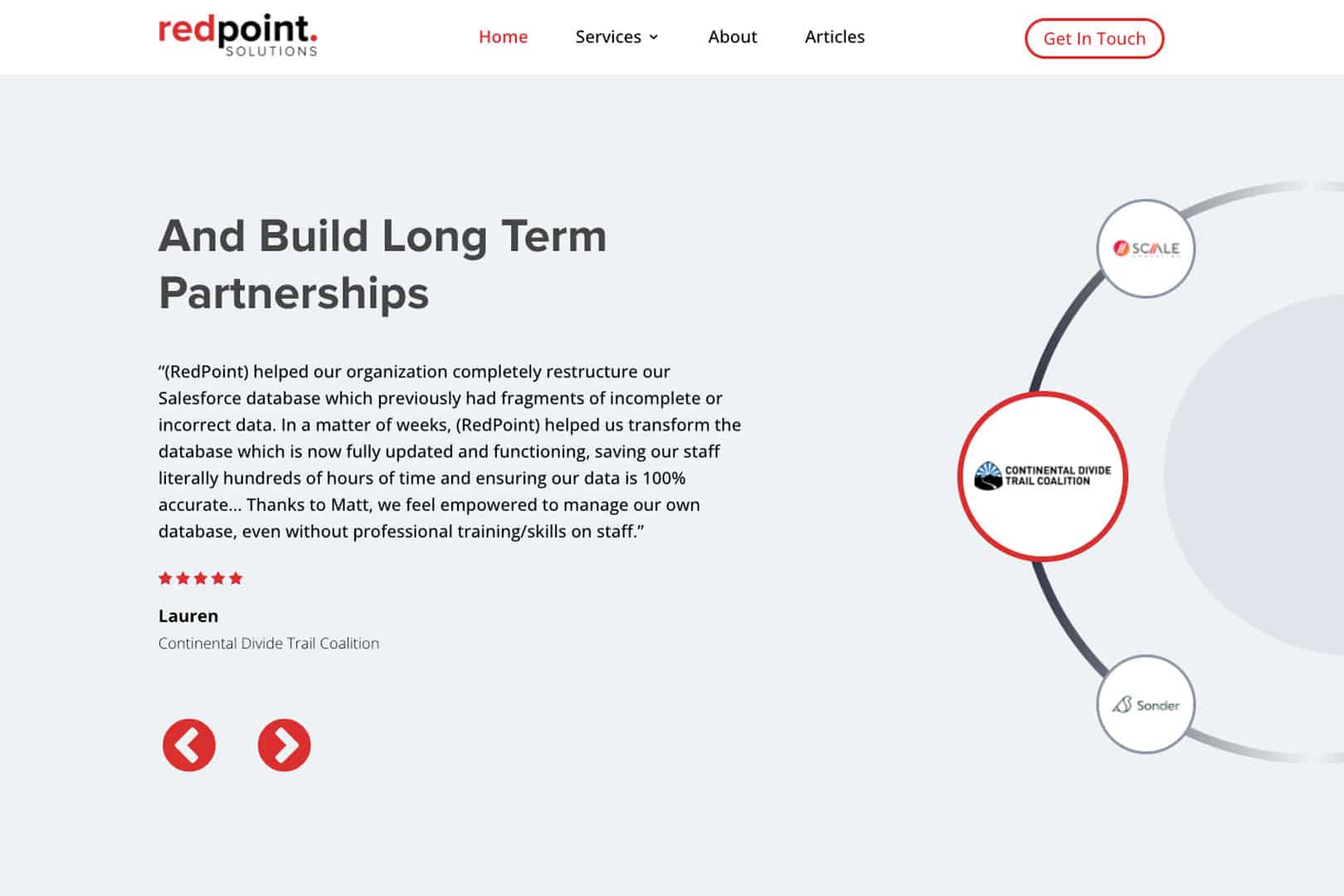 Redpoint testimonials