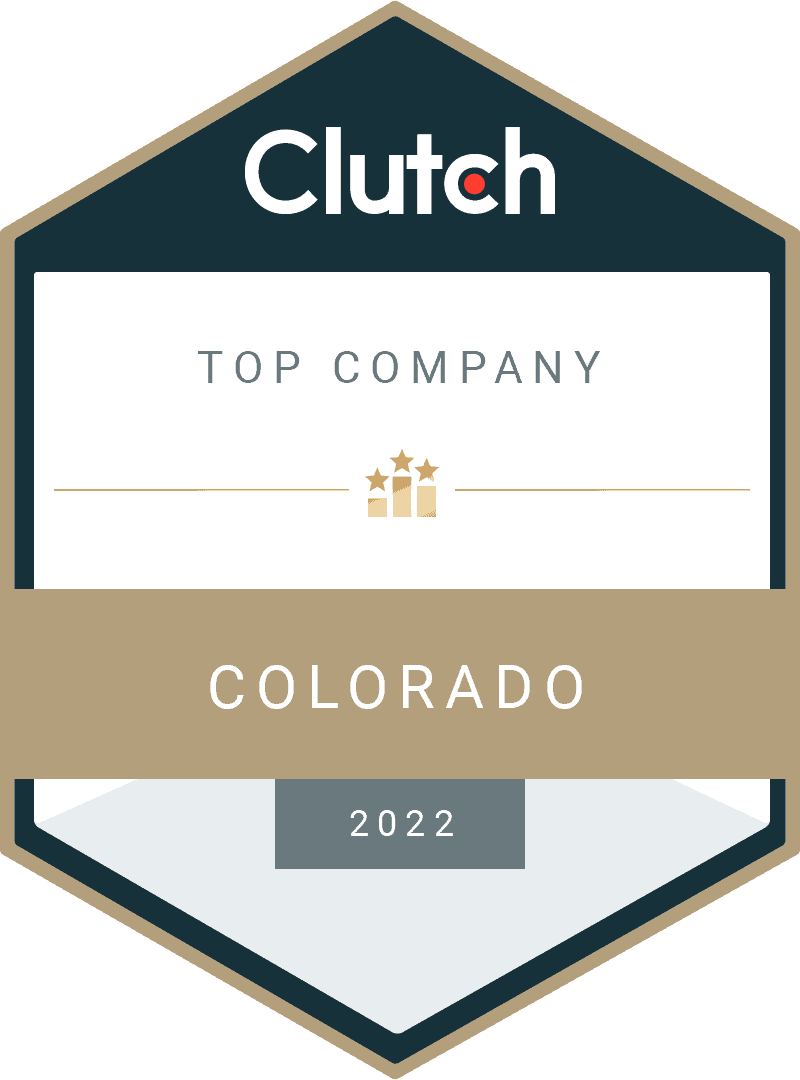 Top Clutch.co Company Colorado 2022 Award